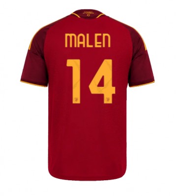 AS Roma Donyell Malen #14 Hjemmebanetrøje 2026-27 Kortærmet